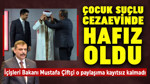 Çocuk suçlu cezaevinde hafız oldu: Bakan Çiftçi o paylaşıma kayıtsız kalmadı