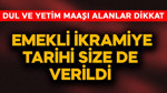Dul ve yetim maaşı alanlar dikkat! Emekli ikramiye tarihi size de verildi