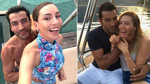 Evliliklerinde 10. yılı devirdiler! Sinem Kobal'dan romantik kutlama