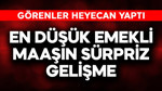 En düşük emekli maaşında sürpriz gelişme