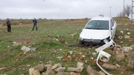 Tekirdağ'da feci kaza! Lastik patladı, araç takla attı