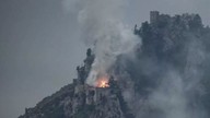 KKTC'deki tarihi St. Hilarion Kalesi'nde yangın