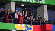 Cumhurbaşkanı Erdoğan'ın gol sevinci! Samet Akaydin attı tribünler coştu