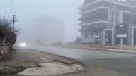 Kastamonu'da hava sıcaklığı düştükten sonra geceden itibaren etkili oldu. Sabah saatlerinde ulaşımı olumsuz etkiledi