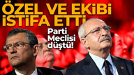 &Ouml;zg&uuml;r &Ouml;zel ve ekibi CHP PM'den istifa etti! Parti Meclis'i d&uuml;şt&uuml;