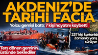 Girne açıklarında yolcu gemisi battı! 267 kişi için arama kurtarma çalışması başladı: 7 can kaybı var, 237 kişi kurtarıldı