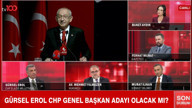 CHP&rsquo;li G&uuml;rsel Erol tv100&rsquo;de adaylık tartışmalarına son noktayı koydu