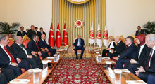 Son Dakika: Cumhurbaşkanı Erdoğan, Bahçeli ve Destici görüştü