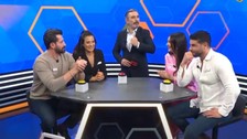 TV dünyasının sevilen isimleri tv100'ün ekran başına kilitleyen yarışma programı Alfapetek'te buluştu! Kahkahalar havada uçuştu