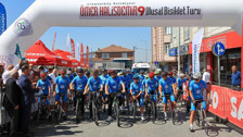 "Şehit Ömer Halisdemir Bisiklet Turu" İstanbul'dan başladı: Şehitliklerden alacakları toprakları Niğde'ye ulaştıracaklar