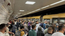 İstanbul'da M3 Bakırköy-Kayaşehir Metro Hattı'nda teknik arıza1