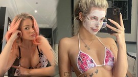 Lottie Moss cürretkar bikinisiyle mest etti!