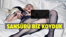 Madonna sansürsüz pozları ile dünya gündemine oturdu