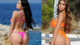 Ünlü model Demi Rose yine yaptı yapacağını! Çölden yarı çıplak pozunu paylaştı