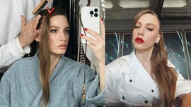 Serenay Sarıkaya'nın yeni ayna pozlarına beğeni yağdı