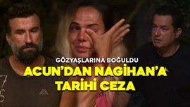 Acun Ilıcalı Nagehan Karadere’ye tarihi ceza verdi! Acun yarışmacının göz yaşına bakmadı, acımadı, resti çekti