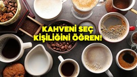 İçtiğin kahve kişilik özelliğini belirliyor! Sade kahve, Cappuccino, Espresso, Latte! Hangi kahveyi tercih ediyorsun? Kahveni seç kişiliğini ortaya çıkar!