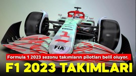 F1 2023 sezonunda yerleri kesinleşen pilotlar