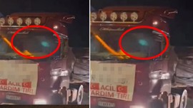 Türkiye günlerdir bunu konuşuyor! Tır’ın önündeki kadını görenler şaşırıp bir daha baktı