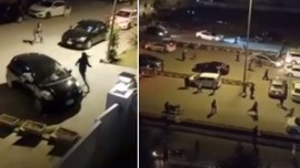 Şehre indi, insanlar kaçacak yer aradı! Yetkililerden 'Evlerden çıkmayın' uyarısı yapılıyor, halk silahlandı