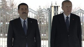 Irak Başbakanı Muhammed Şiya es-Sudani Türkiye'de... Cumhurbaşkanı Recep Tayyip Erdoğan resmi törenle karşıladı