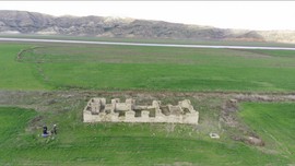 Elazığ’da sular çekildi, gün yüzüne çıktı