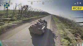 Ukrayna’ya ait intihar İHA’ları, Rus askeri araçlarını böyle vurdu