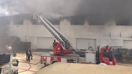 Ankara'da korkutan yangın! Alevler kısa sürede etrafı sardı