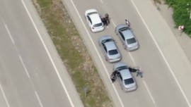 Bursa'da filmleri aratmayan operasyon! Havadan ve karadan takip edilerek yakalandı