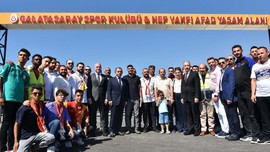 Galatasaray, Kahramanmaraş’ta 100 adet kalıcı konut yapacak
