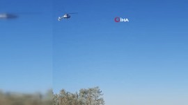 Afyonkarahisar'da helikopter düştü! İlk görüntü geldi