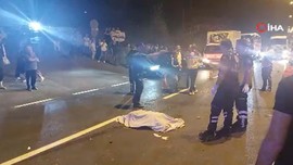 Yaşlı kadına önce motor, sonra otomobil çarptı! Uzuvları kopan kadın feci şekilde can verdi