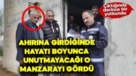 Van'da sabah kalkıp yüzünü yıkadıktan sonra hemen ahırına giden adamın, içeride gördüğü manzara sonrası ayakları titredi