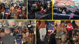 Gazze'de 4 günlük insani ara başladı! Umuda yolculuk böyle karelere yansıdı