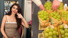 Ebru Şancı Öztürk İngiltere'de market gezdi! Bir paket üzümün fiyatını görünce şoke oldu