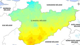 İç Anadolu bölgesindeki ilimiz için 10 santimetre uyarısı. Haydi gözünüz aydın