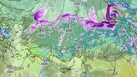 Karadeniz'e yüzde 70 pazar uyarısı geldi... İlin ismi de verildi ! Şanslı bir noktaya 6 saatte 100 km fırtınalı 50-75 cm'lik kar fırtınası