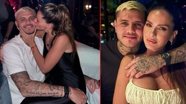 Mauro Icardi aşka geldi! Galatasaray'ın yeni yengesi China Suarez'le karlar altında pozlar verdi