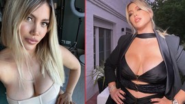 Wanda Nara 'Yılın Kadını' ödülünü aldı! Dekolteli pembe elbisesiyle pozlarını peş peşe paylaştı