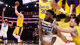 Doncic ve LeBron James direksiyona geçti! NBA’de Lakers, Timberwolves'u yendi