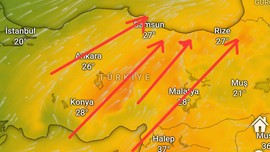 İstanbul, Ankara, Konya, Samsun, Malatya, Rize ve Muş'a cumartesi gecesi uyarısı şimdi verildi. Bir anda olacak