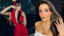 Hande Erçel'den ortalığı kasıp kavuran Cannes pozları! Kırmızı süper mini elbisesiyle mest etti, paylaşmalara doyamadı