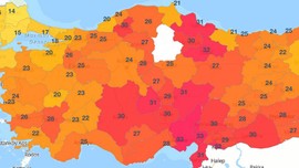 Marmara'ya perşembe tarihi verildi. O da 30'un üzerine çıkıp kırmızı olacak