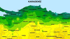Perşembe etkisini artıracak Amasya, Artvin, Bolu, Giresun, Gümüşhane, Kastamonu, Ordu, Rize, Samsun, Trabzon, Zonguldak'a 1 kez bile dokunmayacak