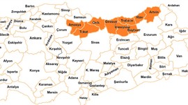Ordu, Trabzon, Giresun, Rize, Gümüşhane, Artvin, Sivas, Bayburt, Erzurum, Samsun ve Tokat'ta 8 gün boyunca sürecek herkes hazır olsun
