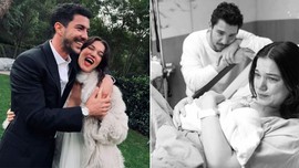 Pınar Deniz'den eğlenceli paylaşım! Kaan Yıldırım ile minik oğlu Fikret Hakan'dan yeni poz