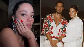 Boşanma iddialarıyla gündemdelerdi! Pelin Akil'den Anıl Altan'a kutlama