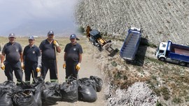 Hatay'da 10.000'lerce hayvanın yaşadığı bölgeye resmi ekipler gitti. 10.000'lerce hayvanın yaşadığı yerdeki manzarayı gören ekipler dehşete düştü