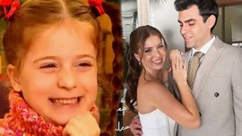 Sihirli Annem'in Çilek'i Zeynep Özkaya gelin oldu! İşte düğününden ilk kareler