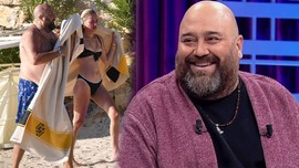 MasterChef jürisi Somer Sivrioğlu yeni sevgilisiyle yakalandı! Plajda aşka geldi, öpücüklere boğdu